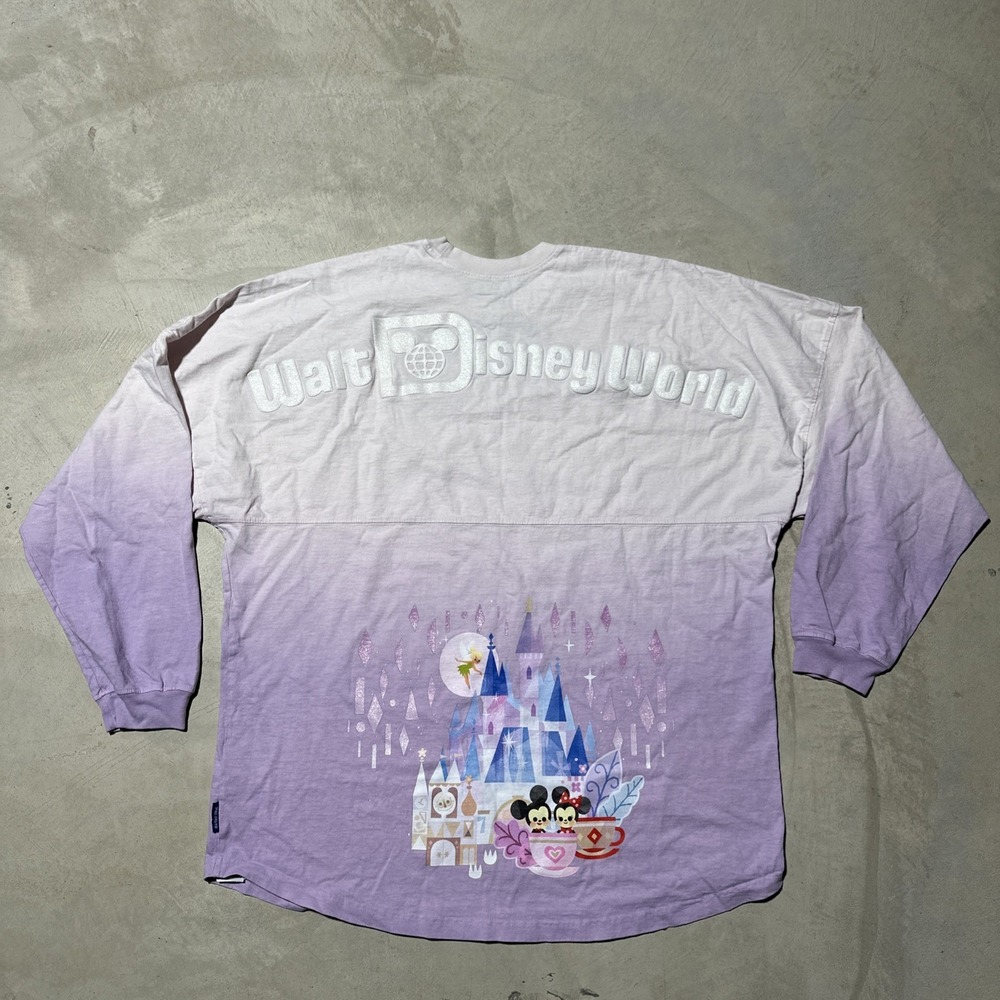 Walt Disney World Resort Joey Chou Fantasyland Pink Ombre Spirit Jersey Size 2XL